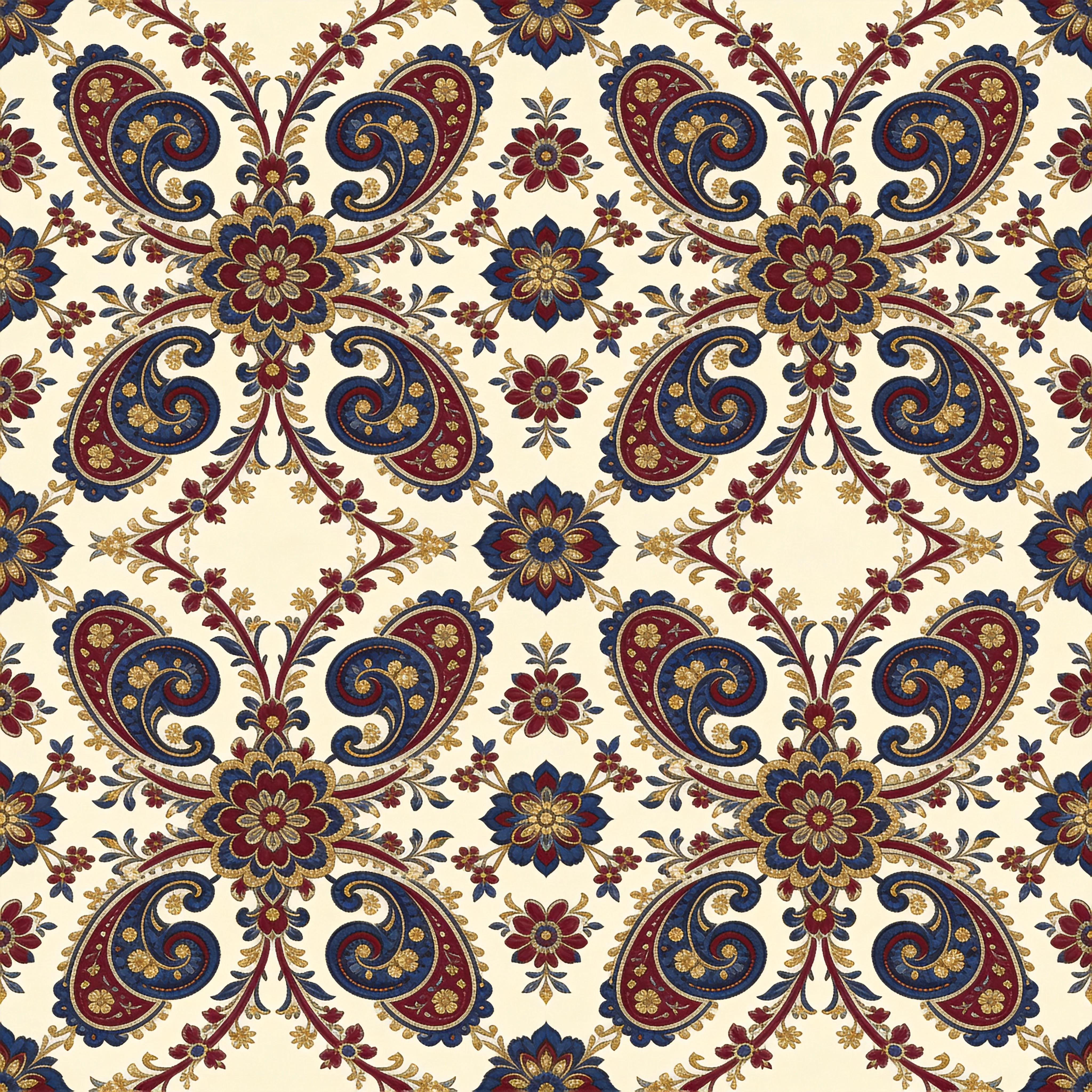 Digital printing pattern detail