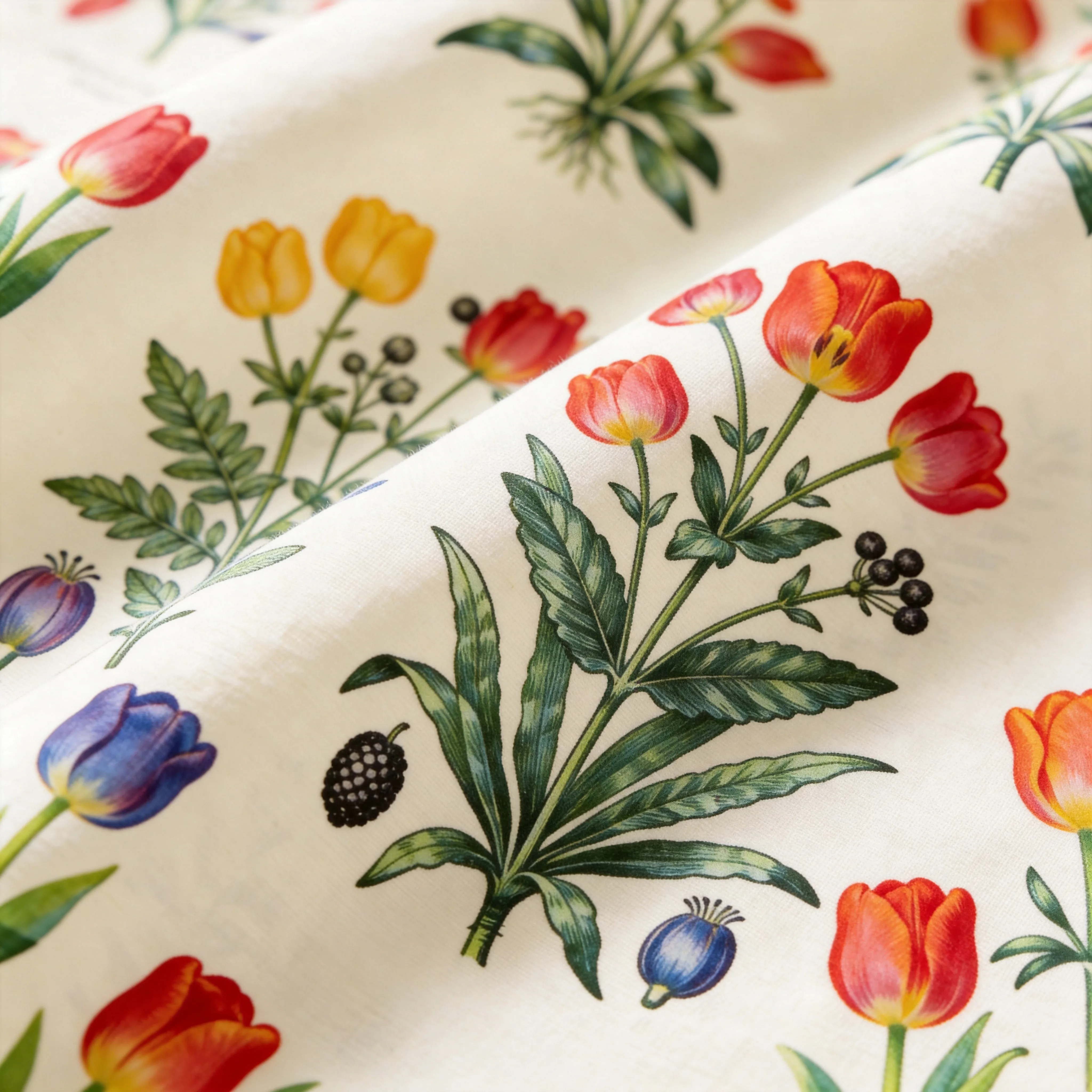 E07 Dutch Tulip fabric