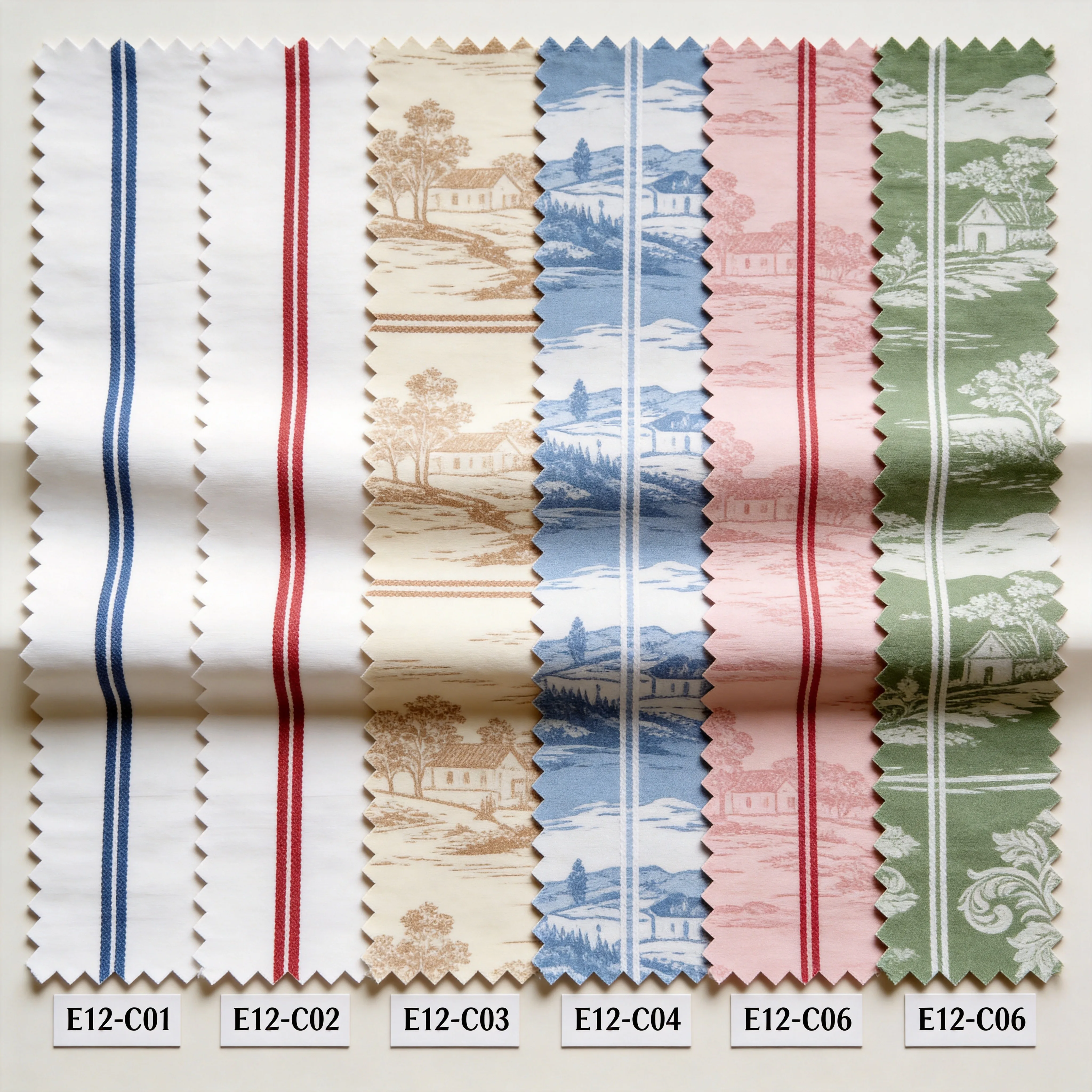 E09 Baroque Damask 6 colorways