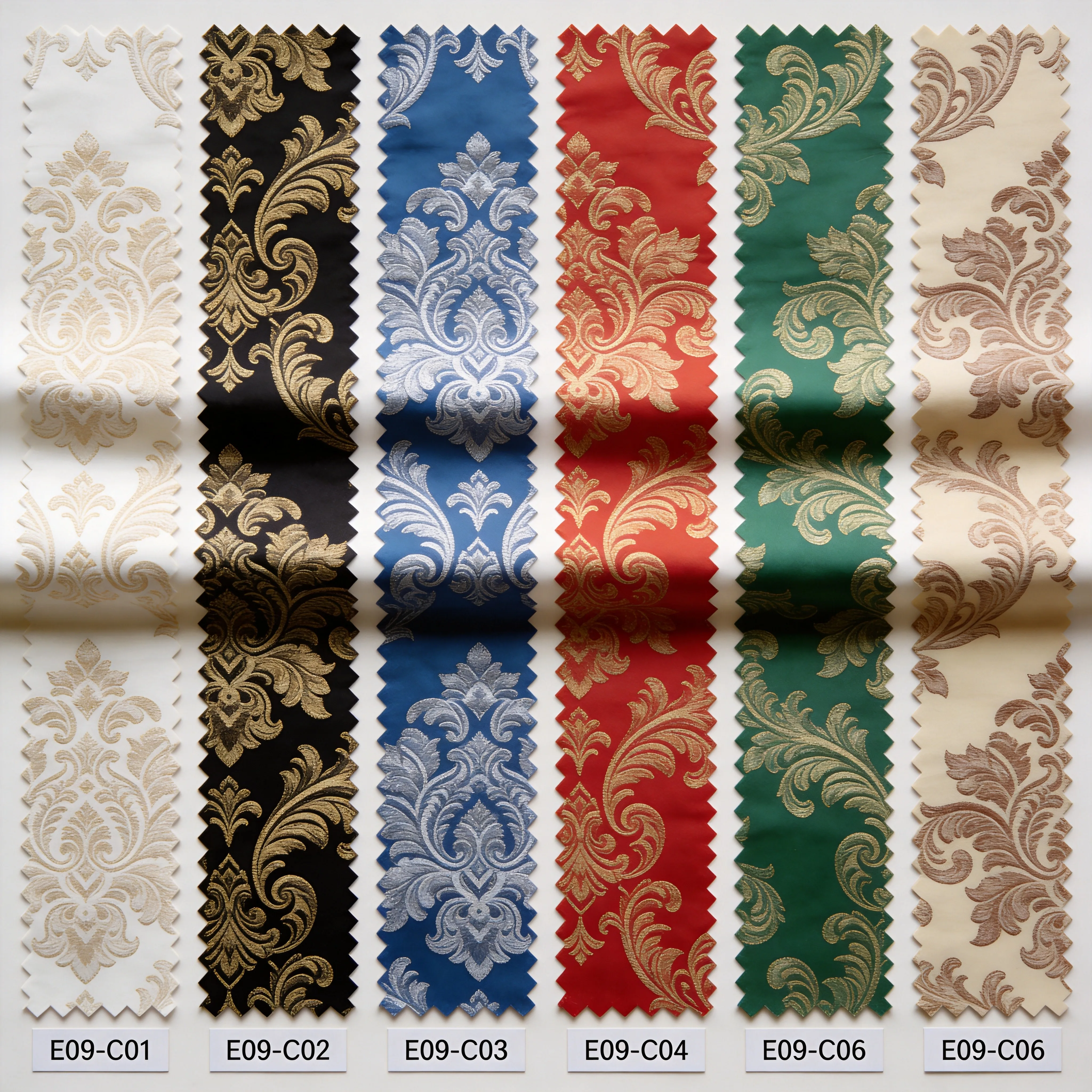 E09 Baroque Damask fabric