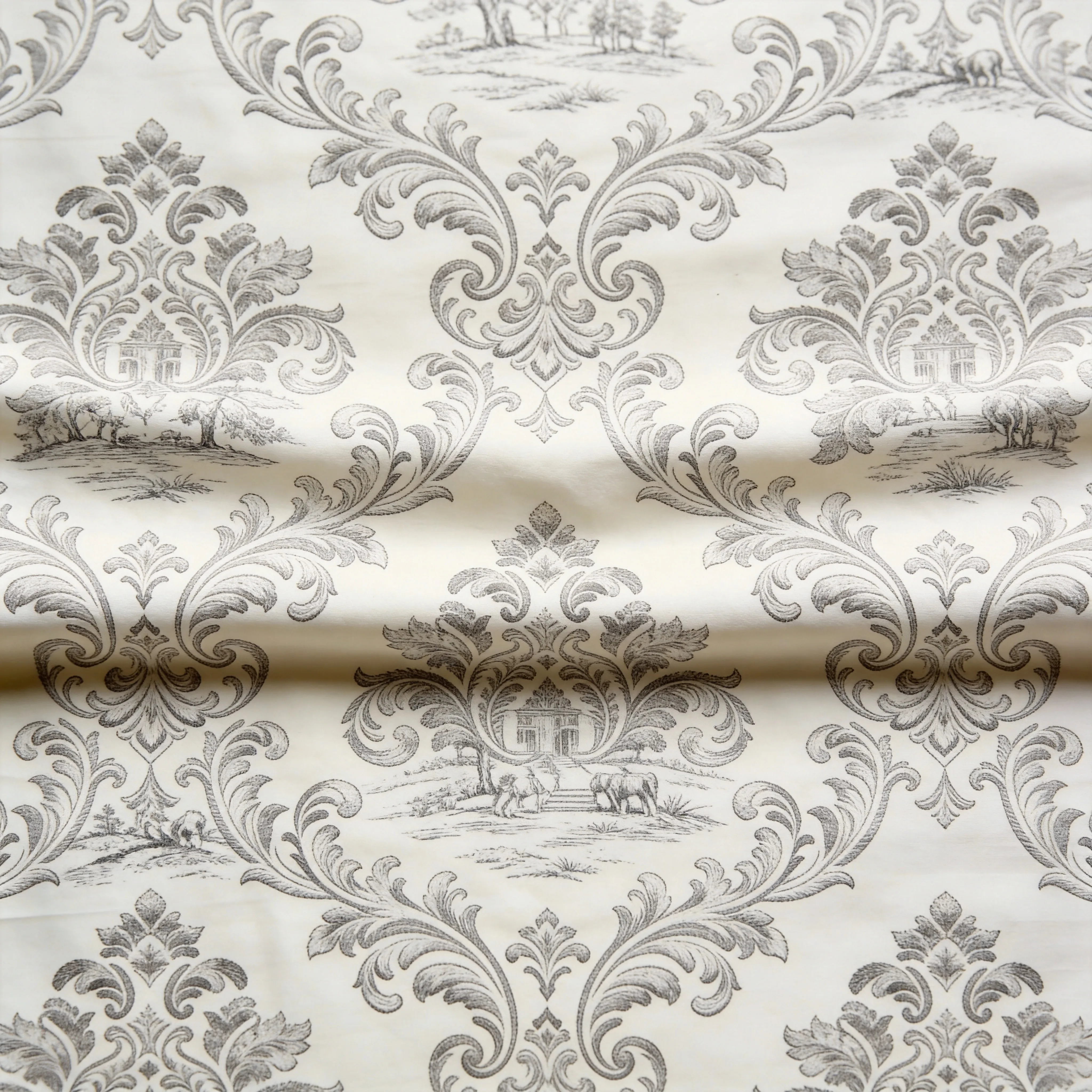 E12 Toile de Jouy fabric