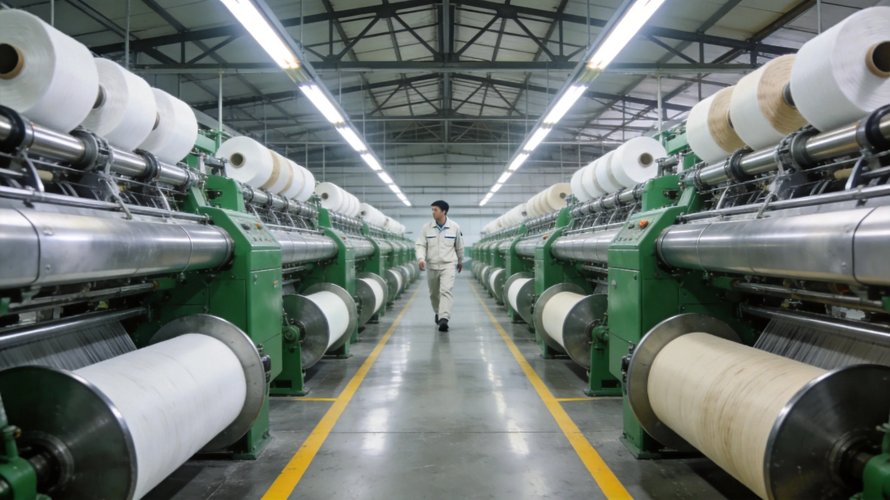 Mujia Textile weaving workshop in Keqiao