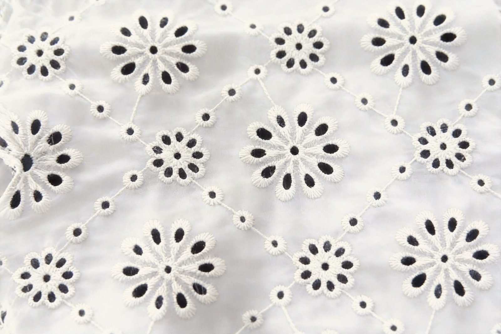 E-11 Radial Large Flower eyelet embroidery thumbnail