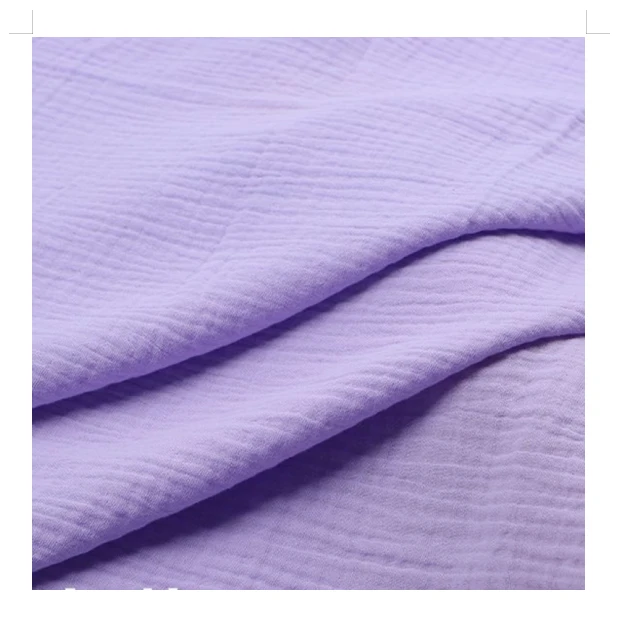 M4011 Double Gauze 100% Cotton Solid Color