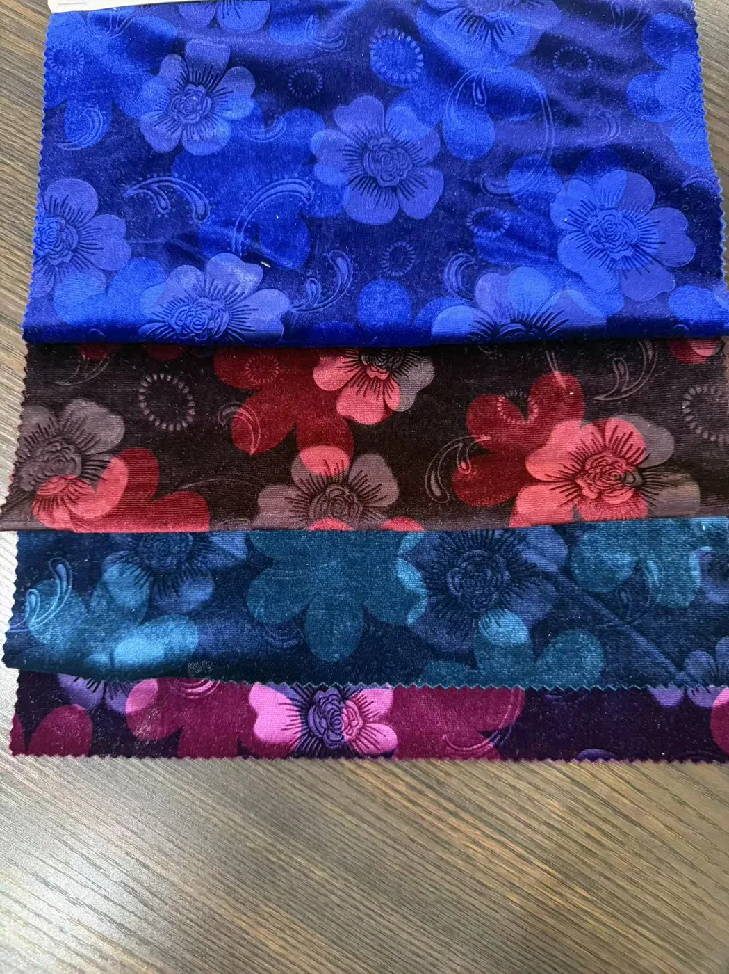 MJ 7124 Short-Pile Stretch Velvet Fabric | 95% Polyester 5% Spandex ...