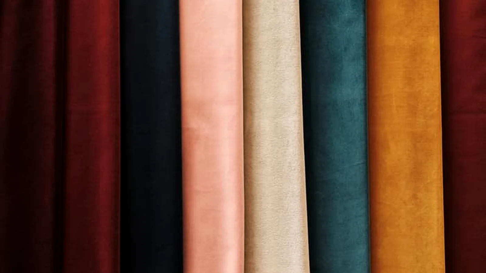 Jewel-tone velvet rolls in stock